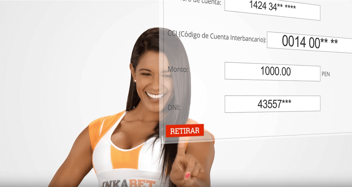 métodos pago retirada inkabet
